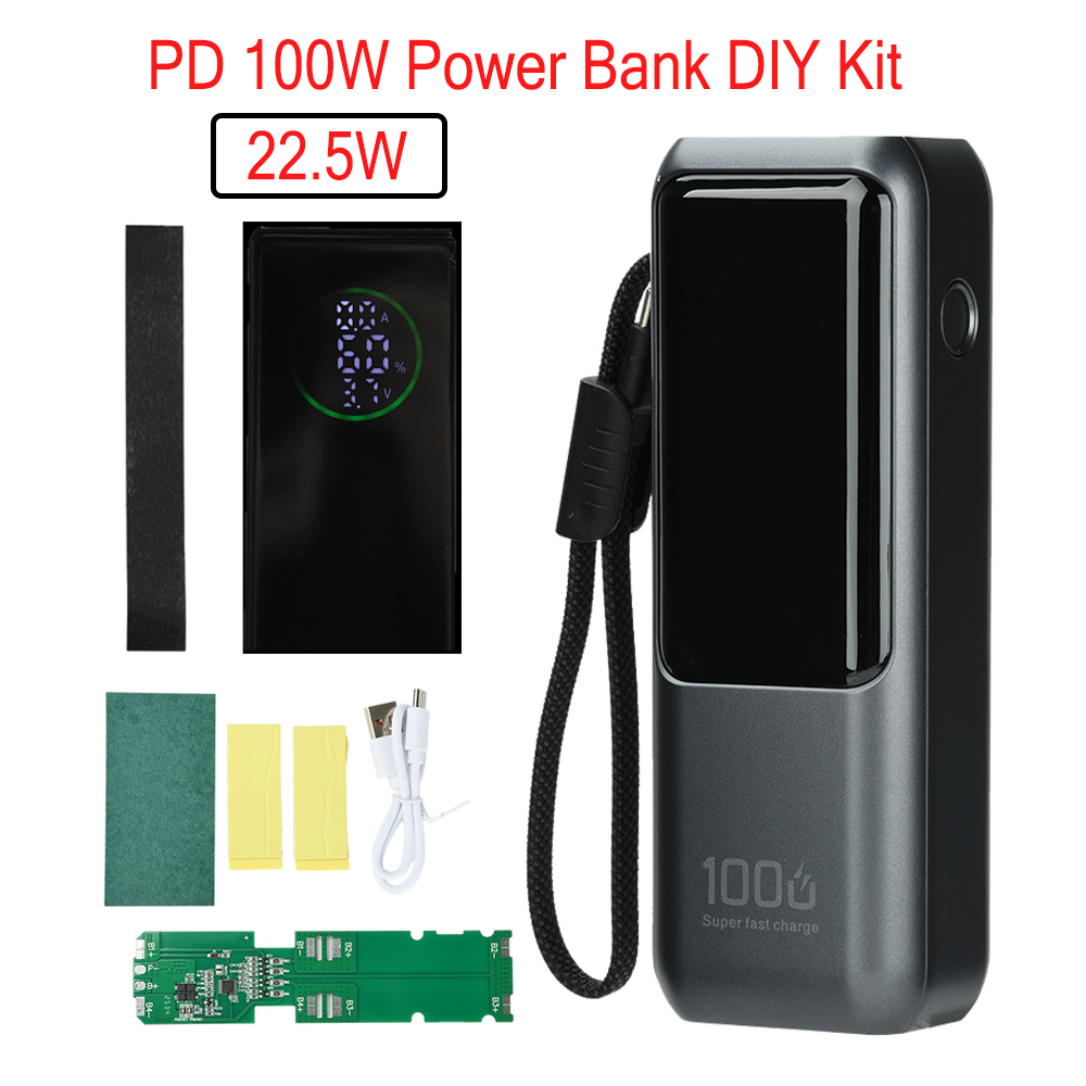 Diy Kit Elektronik - PD 100W Fast Charging Power Bank