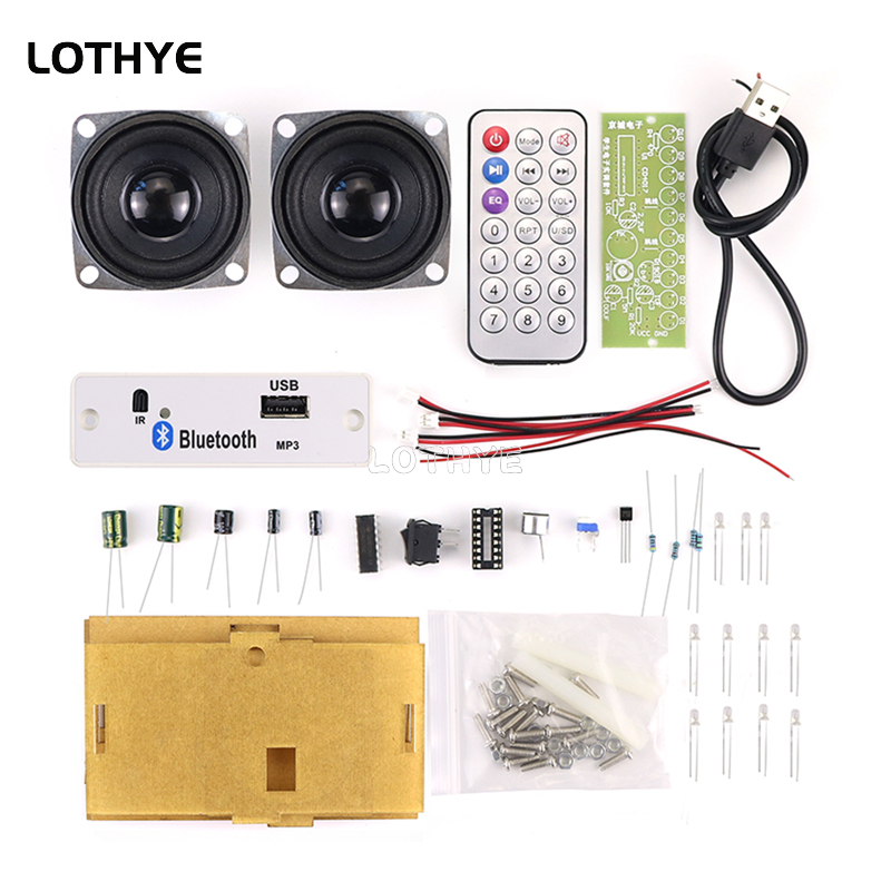 Diy Kit Elektronik - Mini Amplifier Audio Bluetooth 3W*2 Speaker