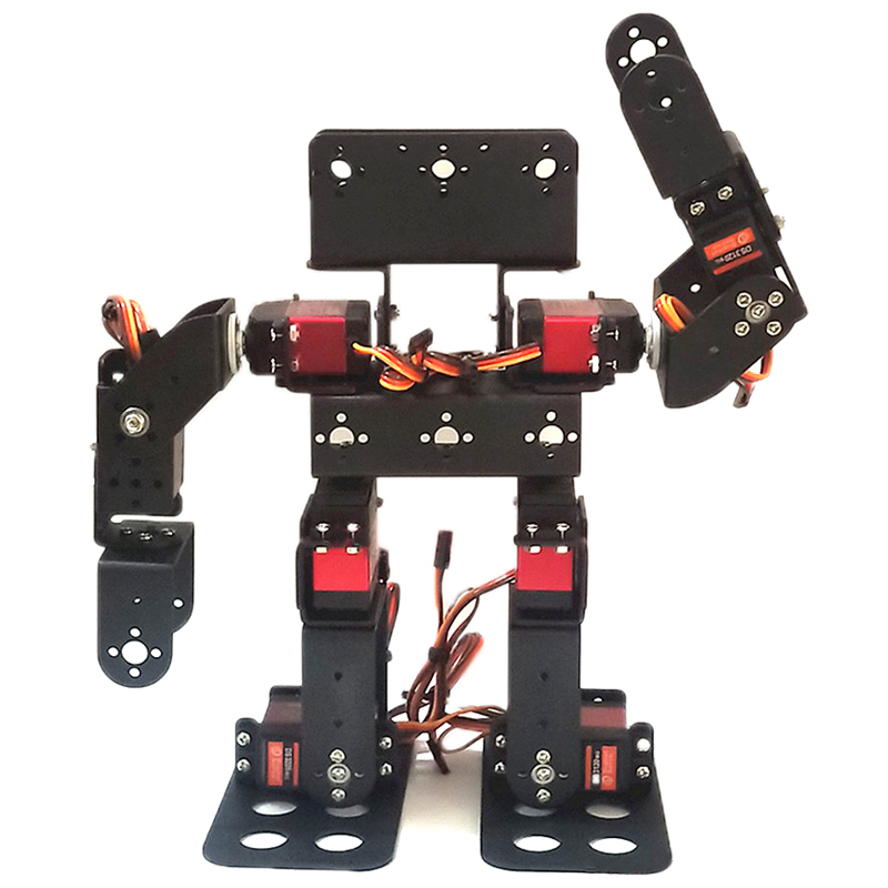 Diy Kit Elektronik - 8/17/19 DOF Robot Educational Robot Humanoid