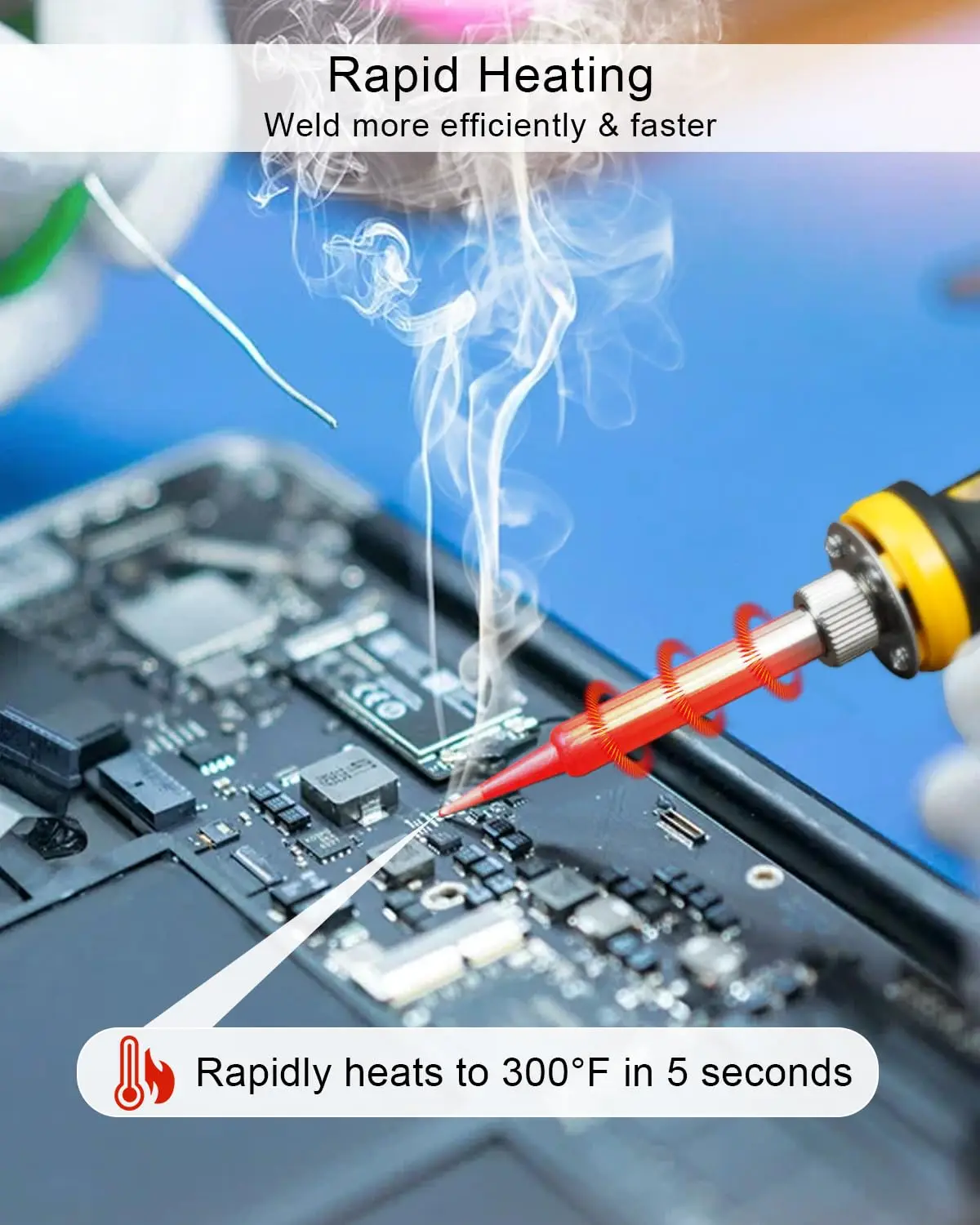 Portable Soldering Iron Kit Co - Diy Kit Elektronik recension och pris