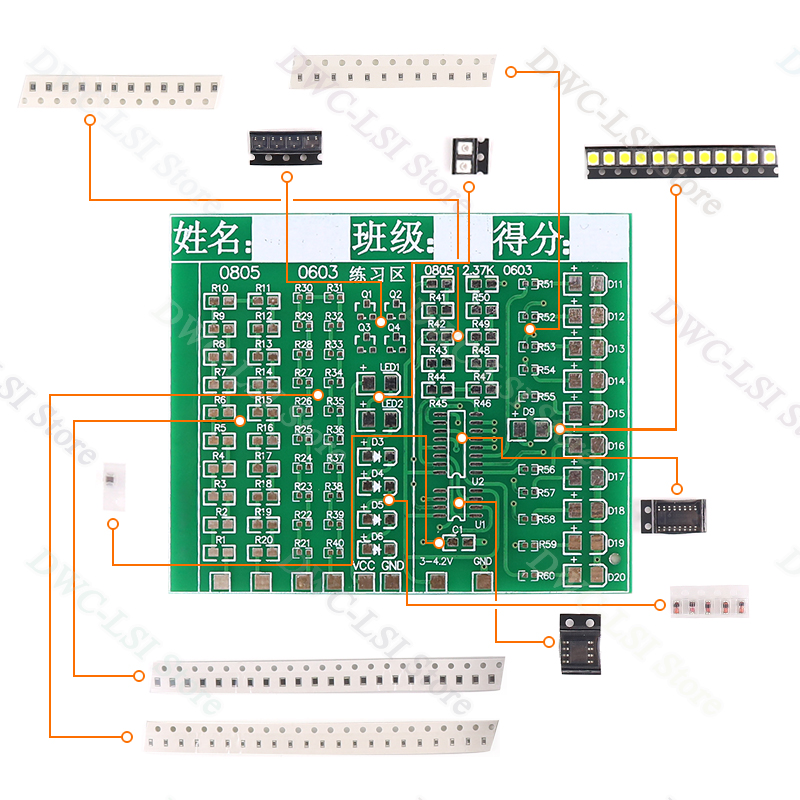 Class Kit Patch Components Wel - Diy Home Electronics Projects recension och pris