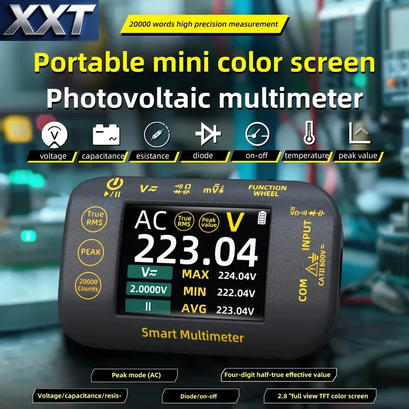 XXT Professional Digital Multi - Multimeter Digital recension och pris