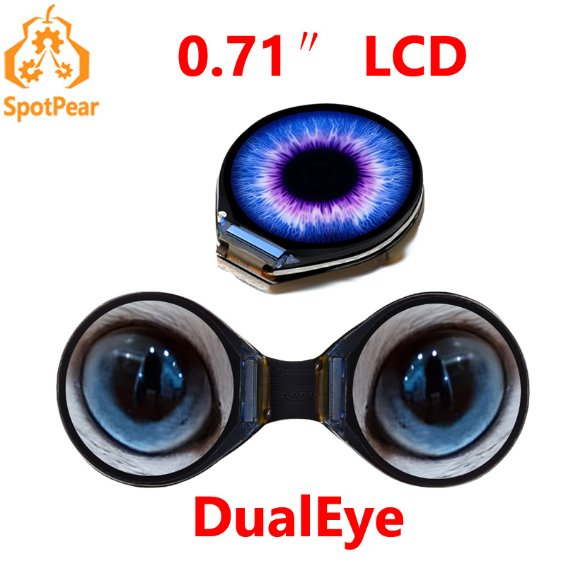 Waveshare 0.71inch Double Eye  - Diy Electronics Kits recension och pris
