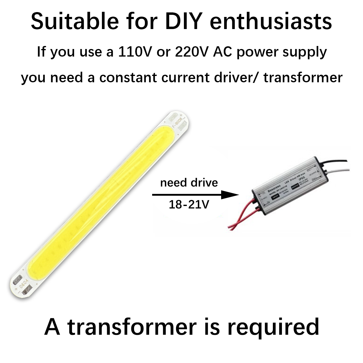 10PCS New 80x8mm 18-21V DC 6W  - Diy Electronics News recension och pris