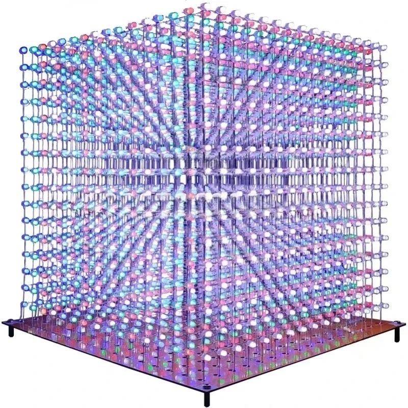 3 D16mini Light Cube Kit 16x16 - Diy Electronics Kits recension och pris