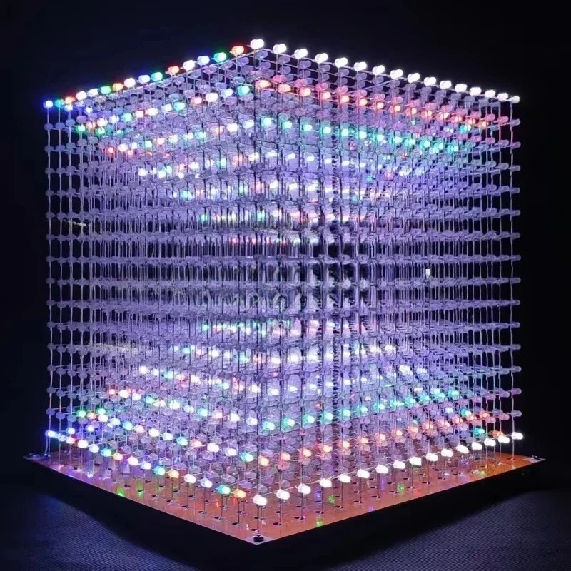 3 D16mini Light Cube Kit 16x16 - Diy Electronics Kits recension och pris