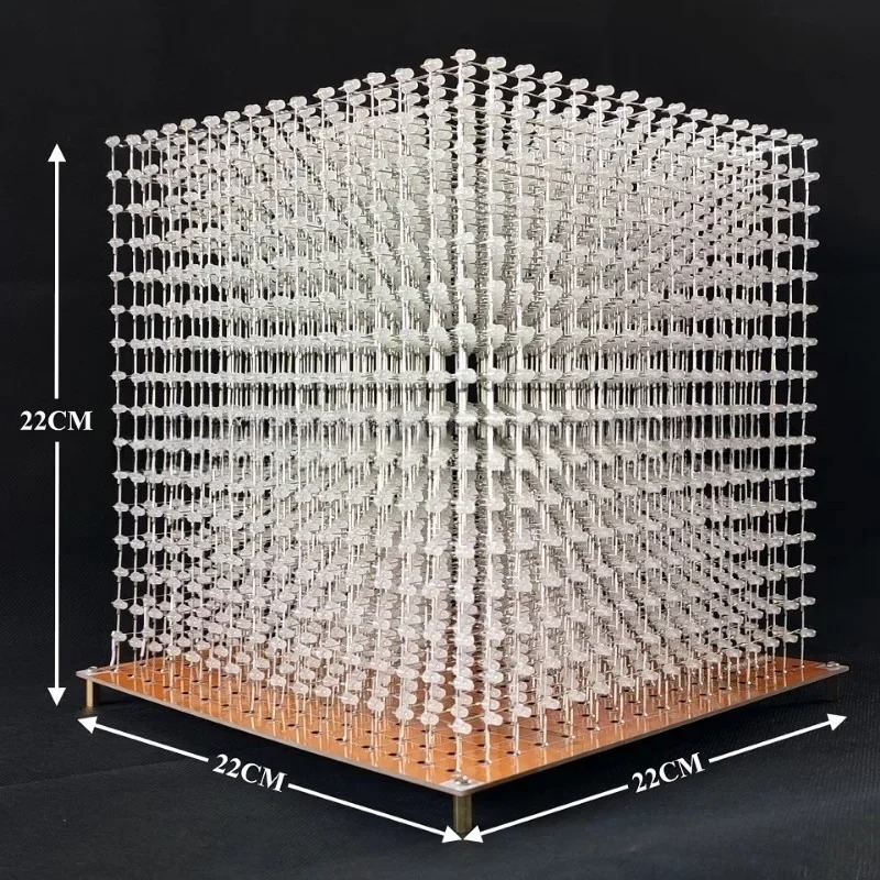 3 D16mini Light Cube Kit 16x16 - Diy Electronics Kits recension och pris