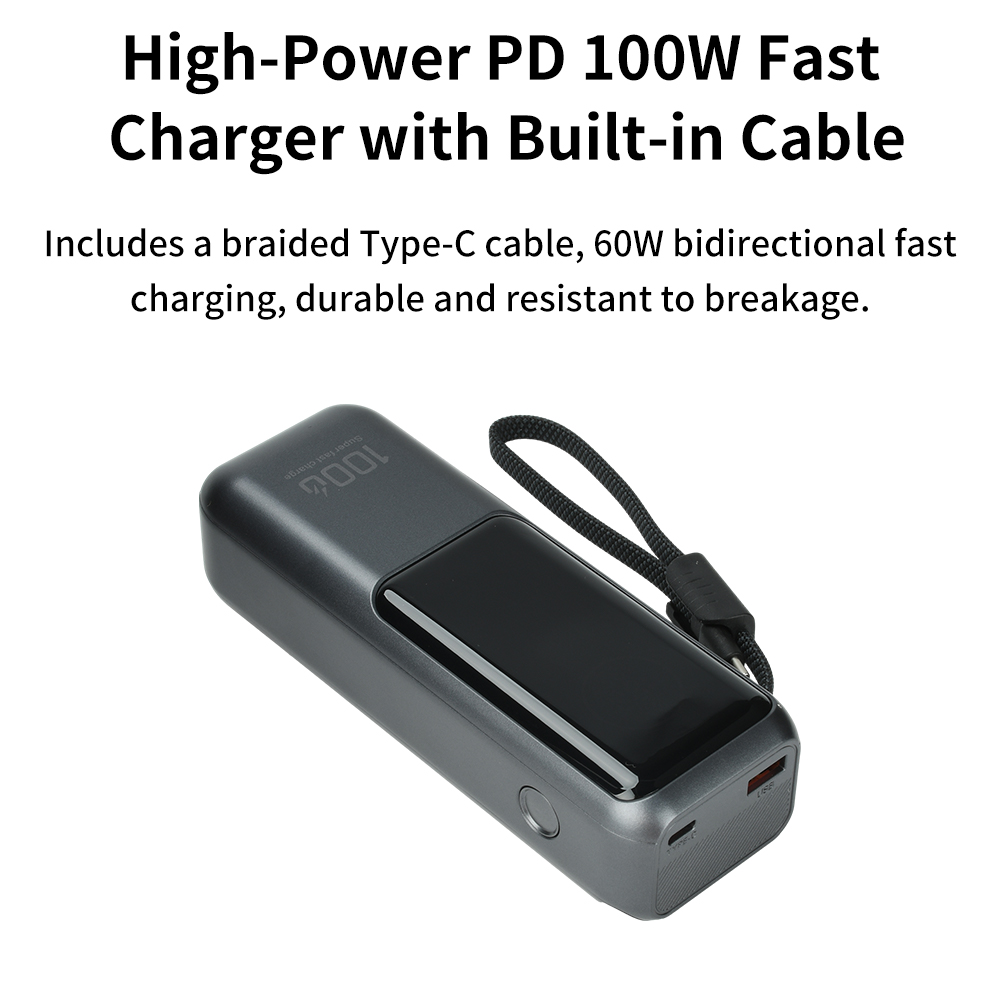 PD 100W Fast Charging Power Ba - Diy Kit Elektronik recension och pris