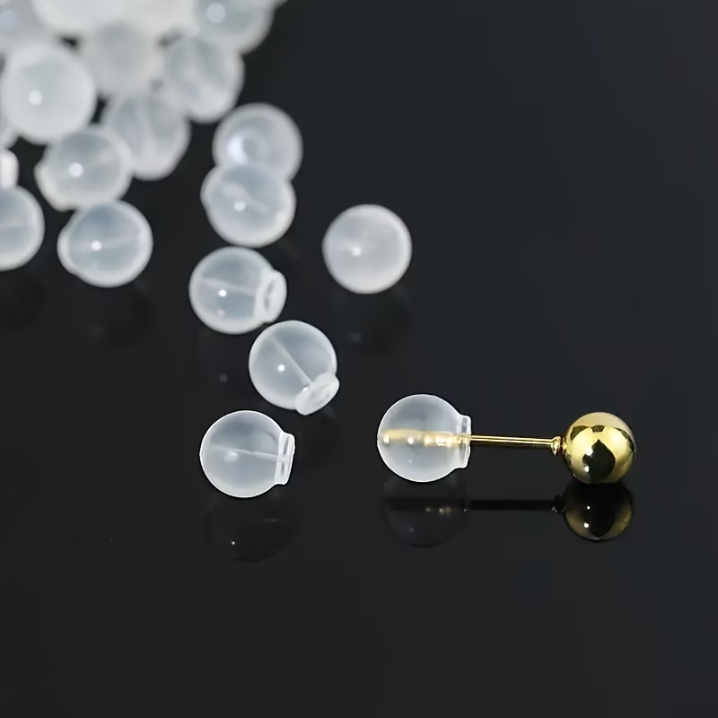 100PCS Soft Transparent Silico - Diy Electronics Components recension och pris