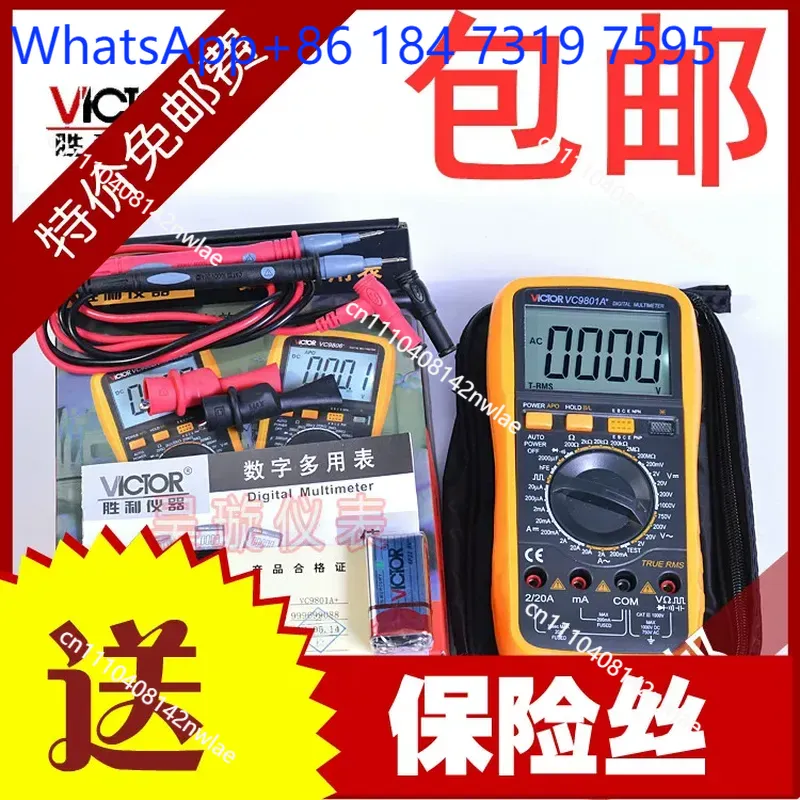Digital Multimeter VC9801A VC9 - Multimeter Digital recension och pris