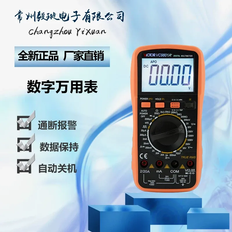 Digital Multimeter VC9801A VC9 - Multimeter Digital recension och pris