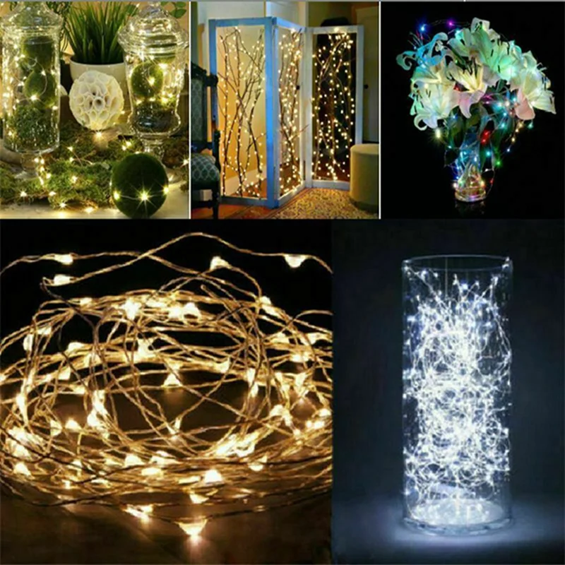 LED Fairy Lights String Button - Diy Electronics News recension och pris