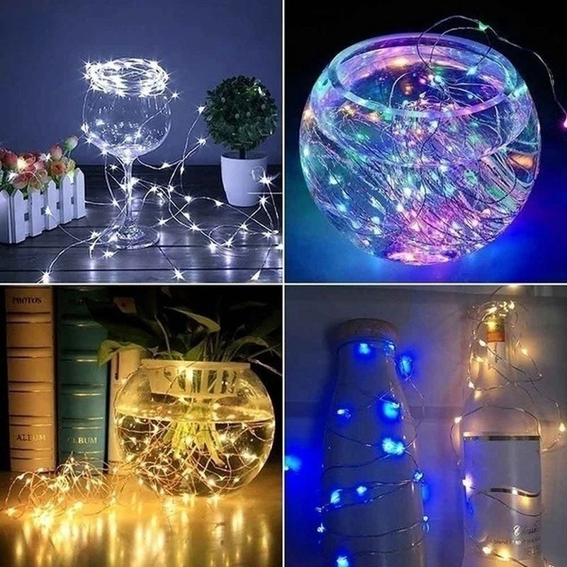 LED Fairy Lights String Button - Diy Electronics News recension och pris