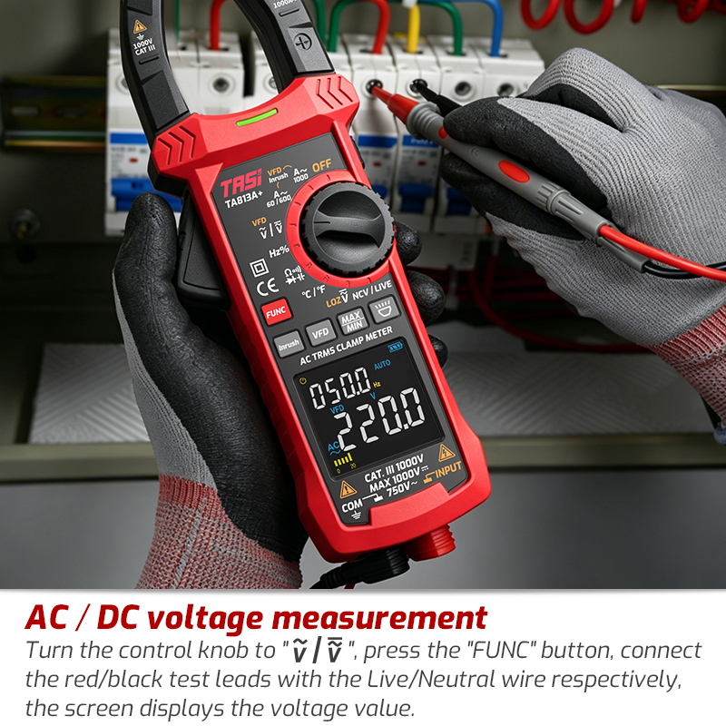 TA813B+ Digital Clamp Meter 60 - Multimeter Digital recension och pris
