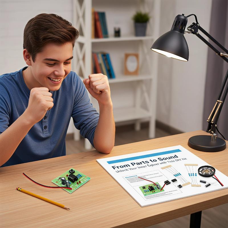 NE555 Doorbell DIY Soldering P - Diy Home Electronics Projects recension och pris