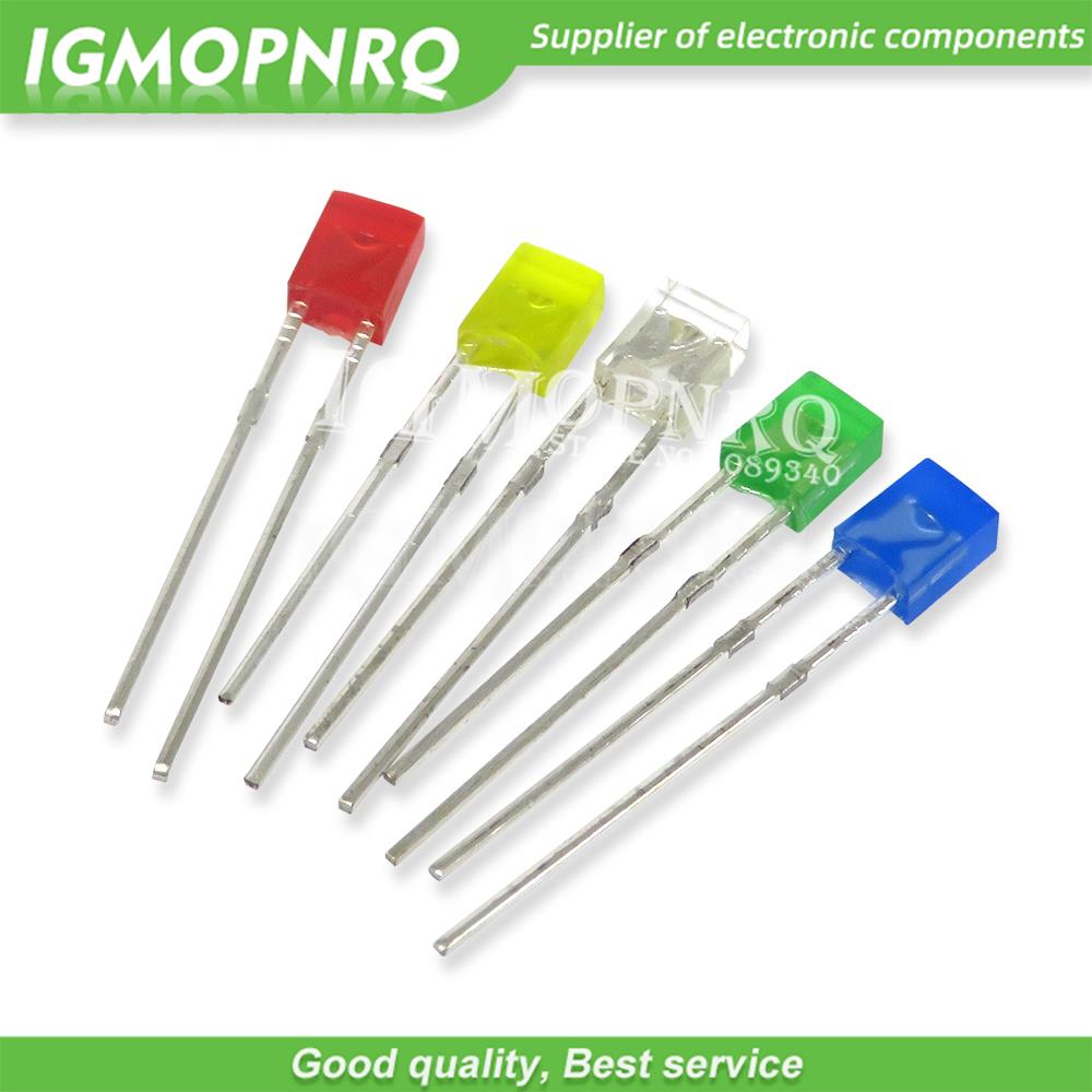 100PCS 2X3X4 2X5X7 square LED  - Diy Electronics News recension och pris