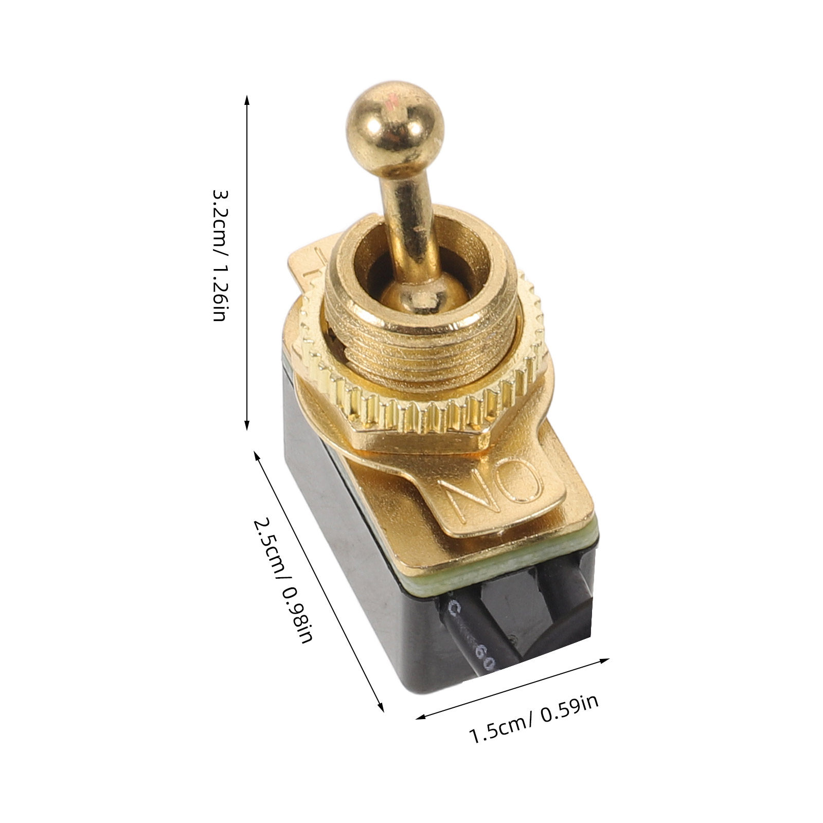 2 Pin Spst Toggle Switch Heavy - Diy Electric Car recension och pris