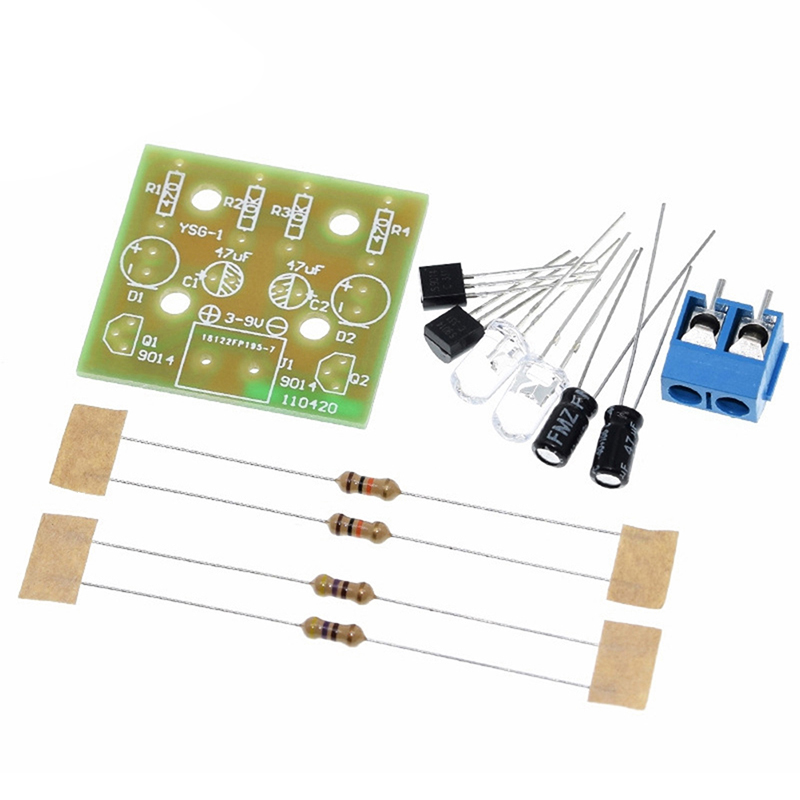 DIY Electronic Kit 5MM LED Fla - Diy Home Electronics Projects recension och pris