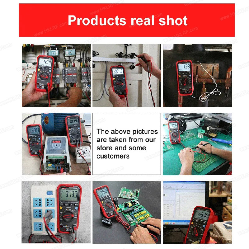 True RMS  AC DC Voltage Tester - Multimeter Digital recension och pris